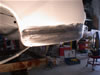 1955 Desoto Firedome  ~  Left Rear Lower Panel Repair
